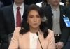 Comentario: Dicho está: «Irán no está fabricando armas nucleares» (Tulsi Gabbard)