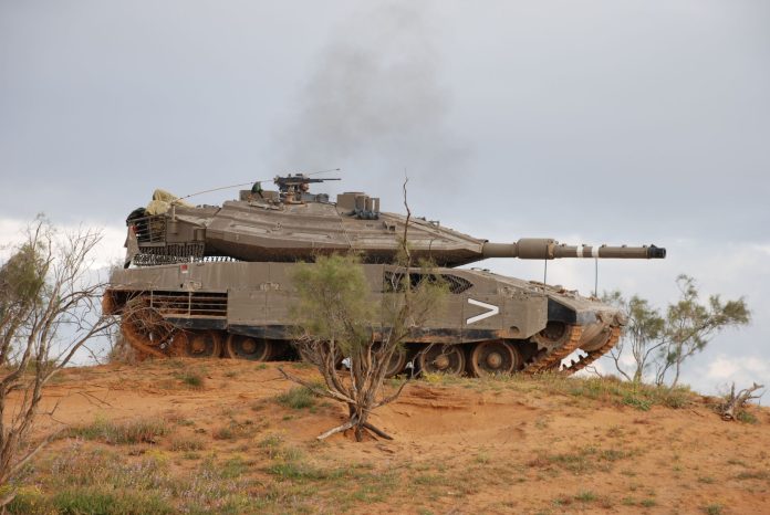 El tanque Merkava Mark IV de las Fuerzas Armadas del Estado de Israel. Foto: Michael Mass, Museo Yad la-Shiryon, CC BY-SA 3.0