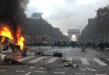 Protestas masivas en la República Francesa, al borde de la quiebra, contra los recortes sociales del Gobierno del presidente Macron
