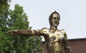 Una empresa estadounidense probó robots androides en una zona de combate en Ucrania